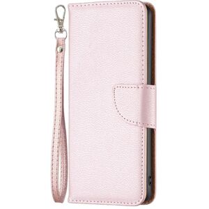 MOBILCOVERS.DK Nothing Phone (1) Imiteret Læder Flip Cover m. Pung & Strop - Rose Gold