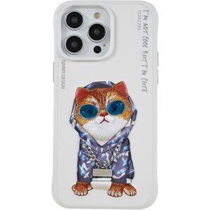 MOBILCOVERS.DK iPhone 14 Pro Max Hybrid Plastik Cover m. Print - Hoodie Kat