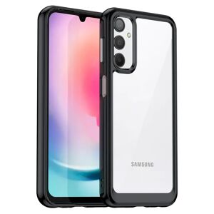 MOBILCOVERS.DK Samsung Galaxy A24 Acrylic Combo Cover Gennemsigtig / Sort