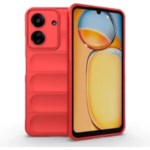 EIDERWOOD Xiaomi Poco C65 / Redmi 13C (4G) Fleksibelt Plastik Cover - Rød