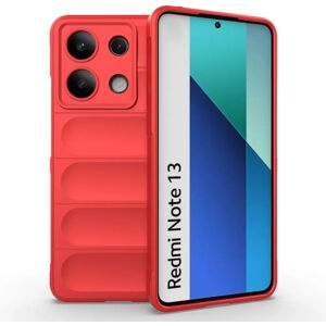 EIDERWOOD Xiaomi Redmi Note 13 (4G) Fleksibelt Plastik Cover - Rød