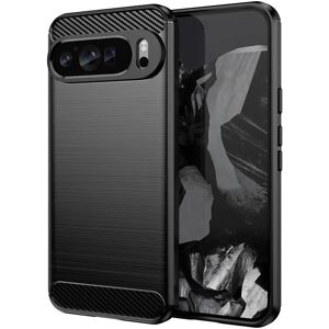 EIDERWOOD Google Pixel 9 Pro Brushed Carbon Cover - Sort