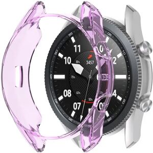 MOBILCOVERS.DK Samsung Galaxy Watch 3 45mm Fleksibelt Plast Cover - Lilla