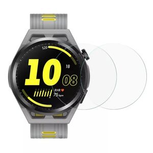 MOBILCOVERS.DK Huawei Watch GT Runner Arc Edge Hærdet Glas Skærmbeskyttelse - 2 Pak - Gennemsigtigt