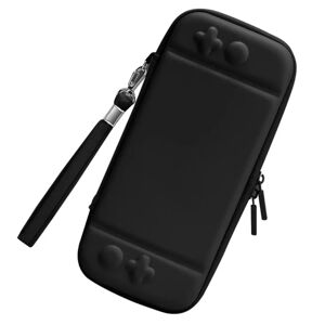 MOBILCOVERS.DK Nintendo Switch / Switch OLED Opbevaringstaske m. Lynlås - Sort