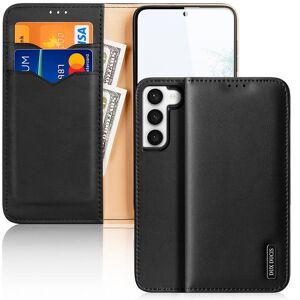 Samsung Galaxy S23+ (Plus) DUX DUCIS Hivo Series Læder Flip Cover - Sort