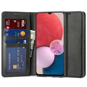 Samsung Galaxy A13 (4G) Tech-Protect Wallet Magnet m. Pung & Ståfunktion - Sort