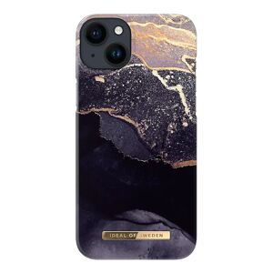 iDeal Of Sweden iPhone 14 Plus Fashion Case - Golden Twilight Marble