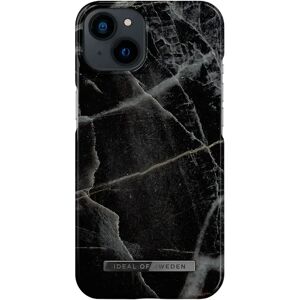 Ideal Of Sweden iPhone 14 / 13 Fashion Case - MagSafe Kompatibel - Black Thunder Marble