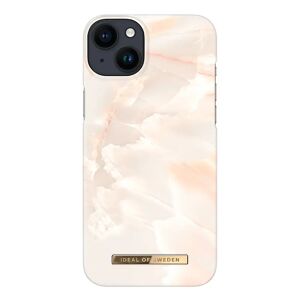 iDeal Of Sweden iPhone 14 Plus Fashion Case - Rose Pearl Marble