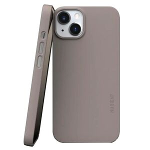 Nudient Thin Case V3 iPhone 13 Cover - Clay Beige