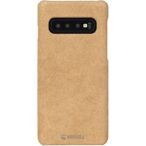 Krusell Broby Samsung Galaxy S10+ (Plus) Læder Cover - Cognac