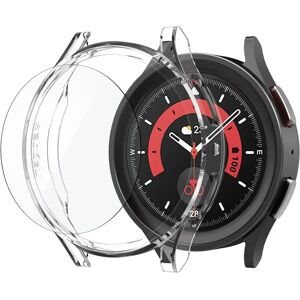 Samsung Galaxy Watch 5 Pro (45mm) Spigen Cover m. Skærmbeskyttelse - Gennemsigtig