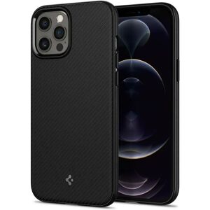 iPhone 12 / 12 Pro Spigen Mag Armor Cover - MagSafe Kompatibel - Matte Black