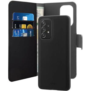 Samsung Galaxy A53 5G Puro Detachable 2-in-1 EcoLeather Wallet Cover - Sort