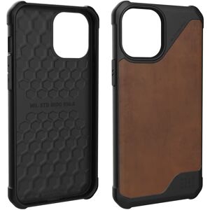 iPhone 12 Pro Max UAG METROPOLIS LT Series Ægte Læder Cover - Brown - Brun