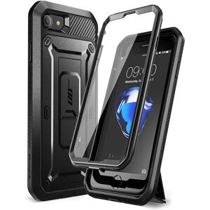 iPhone SE (2022 / 2020) / 8 / 7 SUPCASE Unicorn Beetle Pro Cover m. Skærmbeskyttelse - Sort