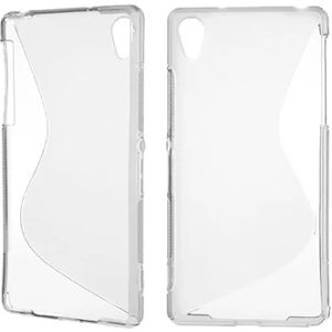 MOBILCOVERS.DK Sony Xperia Z2 S-Shape TPU Cover Gennemsigtig