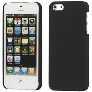 MOBILCOVERS.DK iPhone SE / 5 / 5s Plast Cover Sort