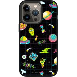 iPhone 13 Pro RhinoShield SolidSuit Cover m. Rick and Morty - Space Pattern