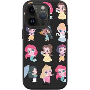 iPhone 14 Pro RhinoShield SolidSuit Cover m. Disney Princess - Chibi Style