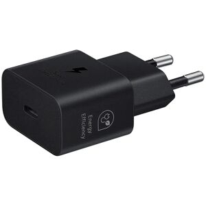 Original Samsung Super Fast Charge 25W GaN Power Adapter USB-C - Sort