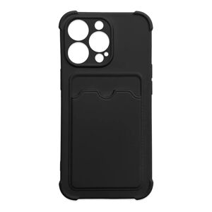 iPhone X / Xs Hurtel Card Armor Plastik Cover - Sort