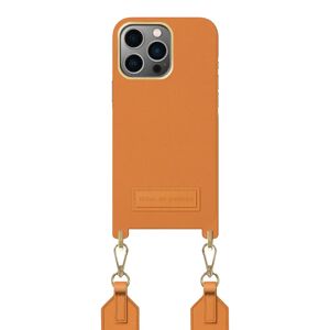 iDeal Of Sweden iPhone 13 Pro Athena Necklace Cover m. Lille Taske - Orange Sorbet