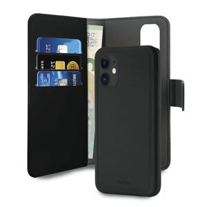 iPhone 12 Mini Puro Cover Wallet Detachable 2-In-1 Sort