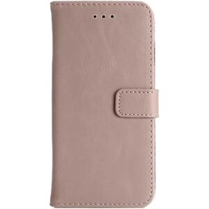 MOBILCOVERS.DK iPhone SE (2022 / 2020) / 8 / 7 Wallet imiteret Læder Cover m. Pung Beige