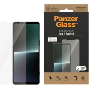 Sony Xperia 1 V PanzerGlass AntiBacterial Ultra Wide Fit Skærmbeskyttelse - Platinum Strength - Gennemsigtig