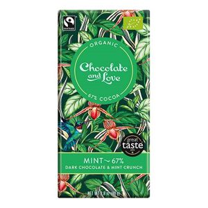 Chocolate and Love Chokolade Mint 67% Ø (80g)