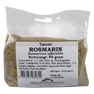 Natur Drogeriet Rosmarin 80 gr.