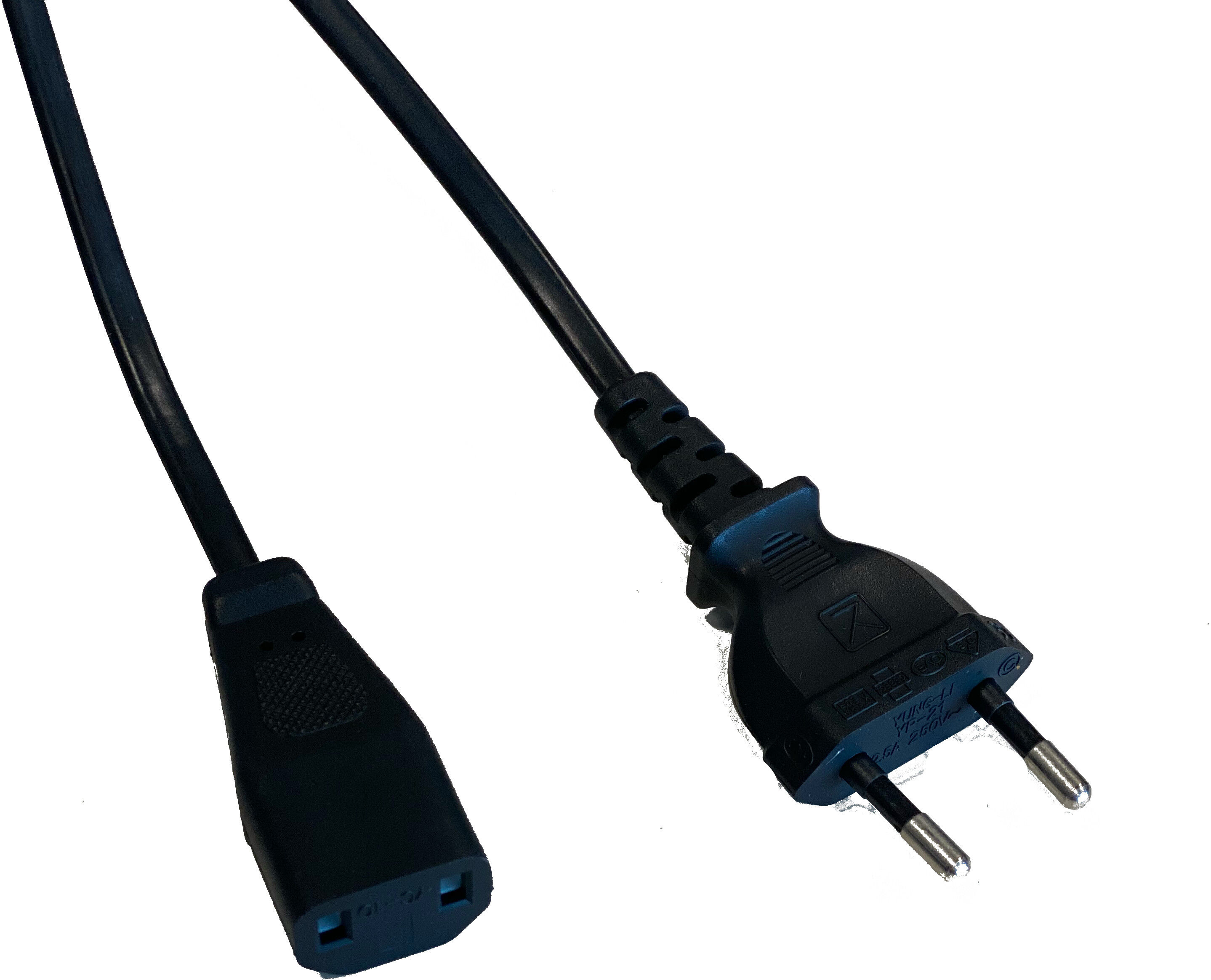 Tangent Strømkabel Iec320-2 Eu 230v Sort Tangent Strømkabel Iec320-2 Eu 230v Sort