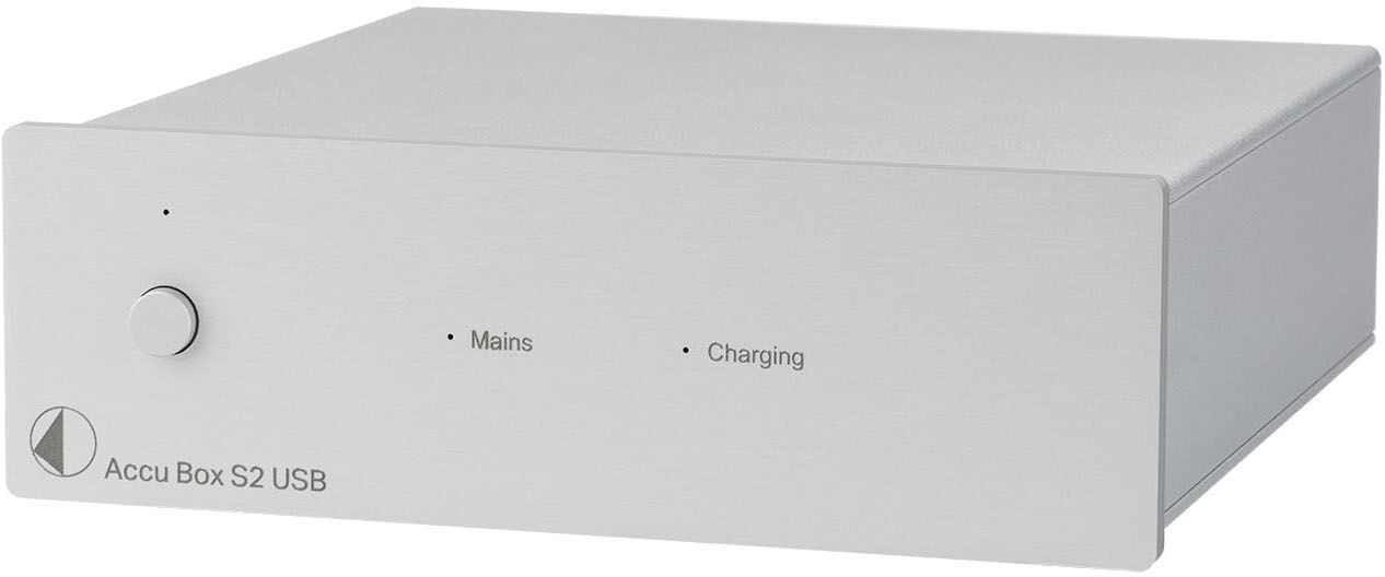 Pro-Ject Accu Box S2 Usb Strømforsyning Silver Pro-Ject Accu Box S2 Usb Strømforsyning Silver