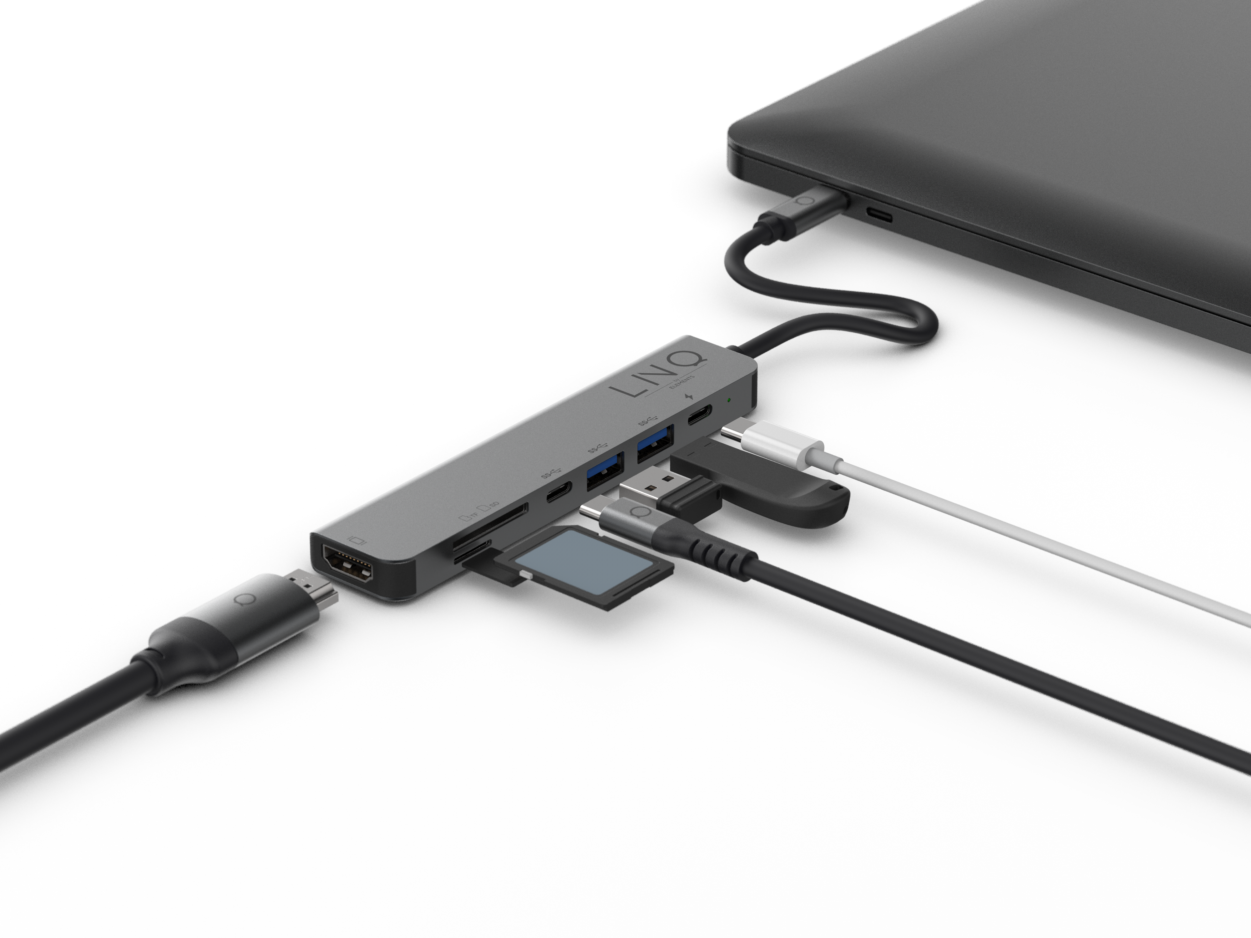 Linq 7 I 1 Usb-C Multiport Hub