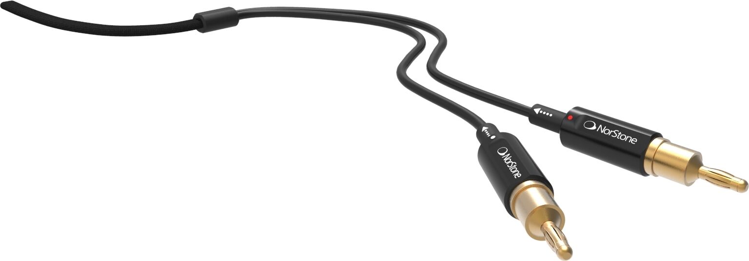 Norstone Arran Højttalerkabel Med Stik 2 X 5 M Norstone Arran Højttalerkabel Med Stik 2 X 5 M