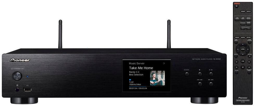 Pioneer N-30ae Netværksstreamer Black