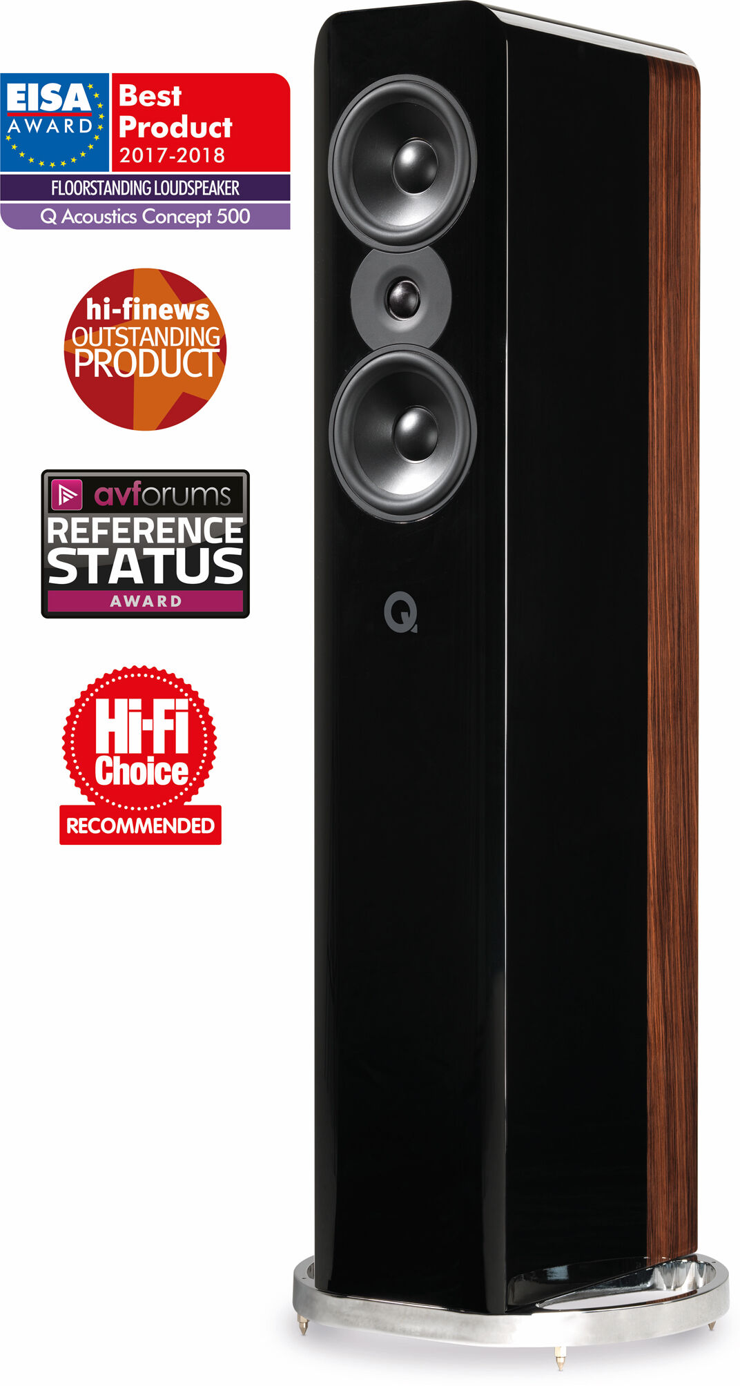 Q Acoustics Concept 500 Sort/rosewood Q Acoustics Concept 500 Sort/rosewood