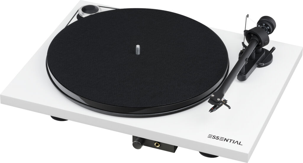Pro-Ject Essential Iii Hp Om10 White Pro-Ject Essential Iii Hp Om10 White