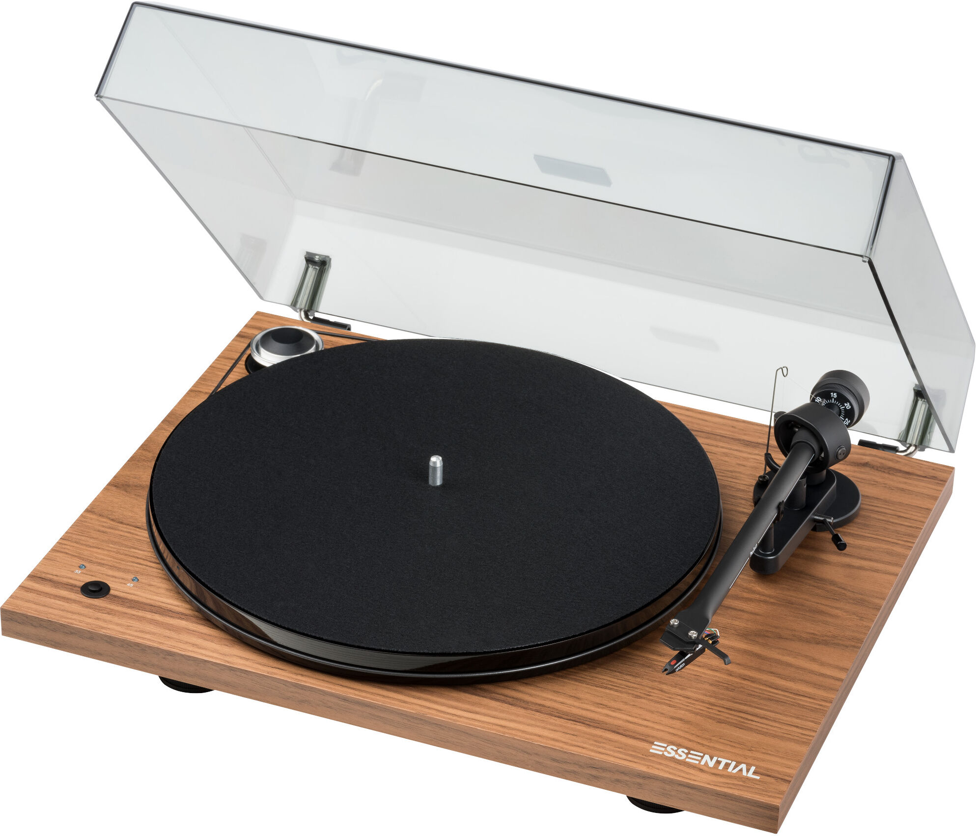 Pro-Ject Essential Iii Sb Om10 Walnut Pro-Ject Essential Iii Sb Om10 Walnut