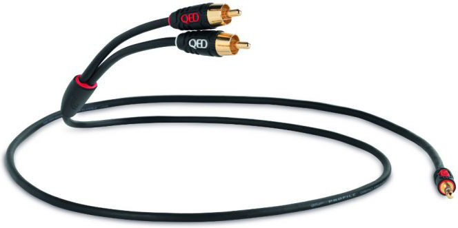Qed Profile J2p Minijack Til Rca Stereo 3.0m Qed Profile J2p Minijack Til Rca Stereo 3.0m