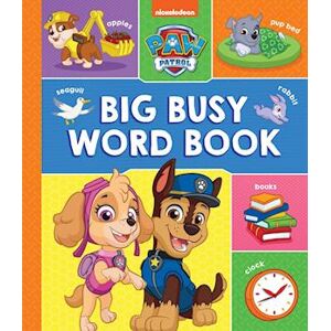Paw Patrol Big, Busy Word Book