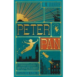 J. M. Barrie Peter Pan (Minalima Edition) (Lllustrated With Interactive Elements)