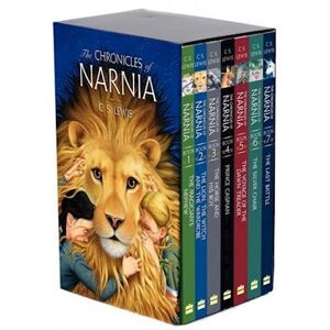 Clive Staples Lewis The Chronicles Of Narnia 8-Book Box Set + Trivia Book
