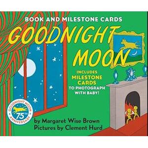 Margaret Wise Brown Goodnight Moon Board Book With Milestone Cards