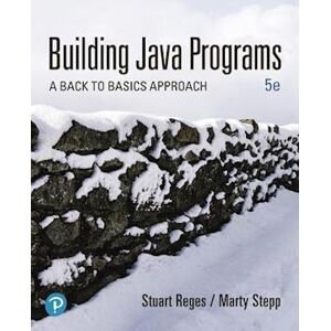 Stuart Reges Building Java Programs