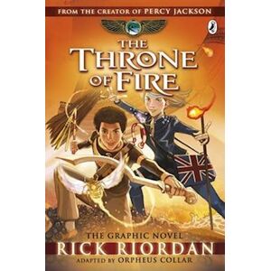 Rick Riordan The Throne Of Fire: The Graphic Novel (The Kane Chronicles Book 2)