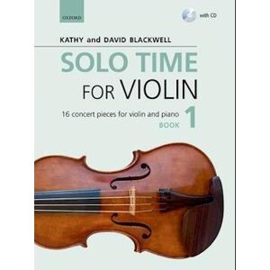 Kathy Blackwell Solo Time For Violin Book 1 + Cd
