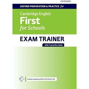 Oxford Preparation And Practice For Cambridge English: First For Schools Exam Trainer Student'S Book Pack Without Key